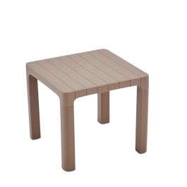 โต๊ะข้างพลาสติก COCOLUXE รุ่น ERECT PP 45ซม.สี TAUPE_3